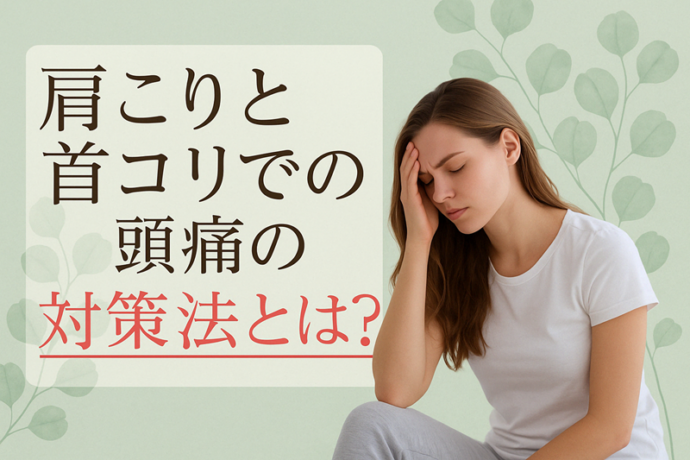 肩こりと首コリでの頭痛の対策法とは？