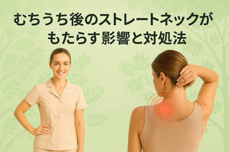 むちうち後のストレートネックがもたらす影響と対処法